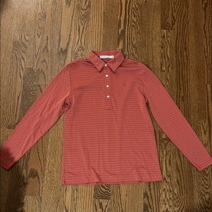 Criquet Men's Polo Shirt - Red Stripes
